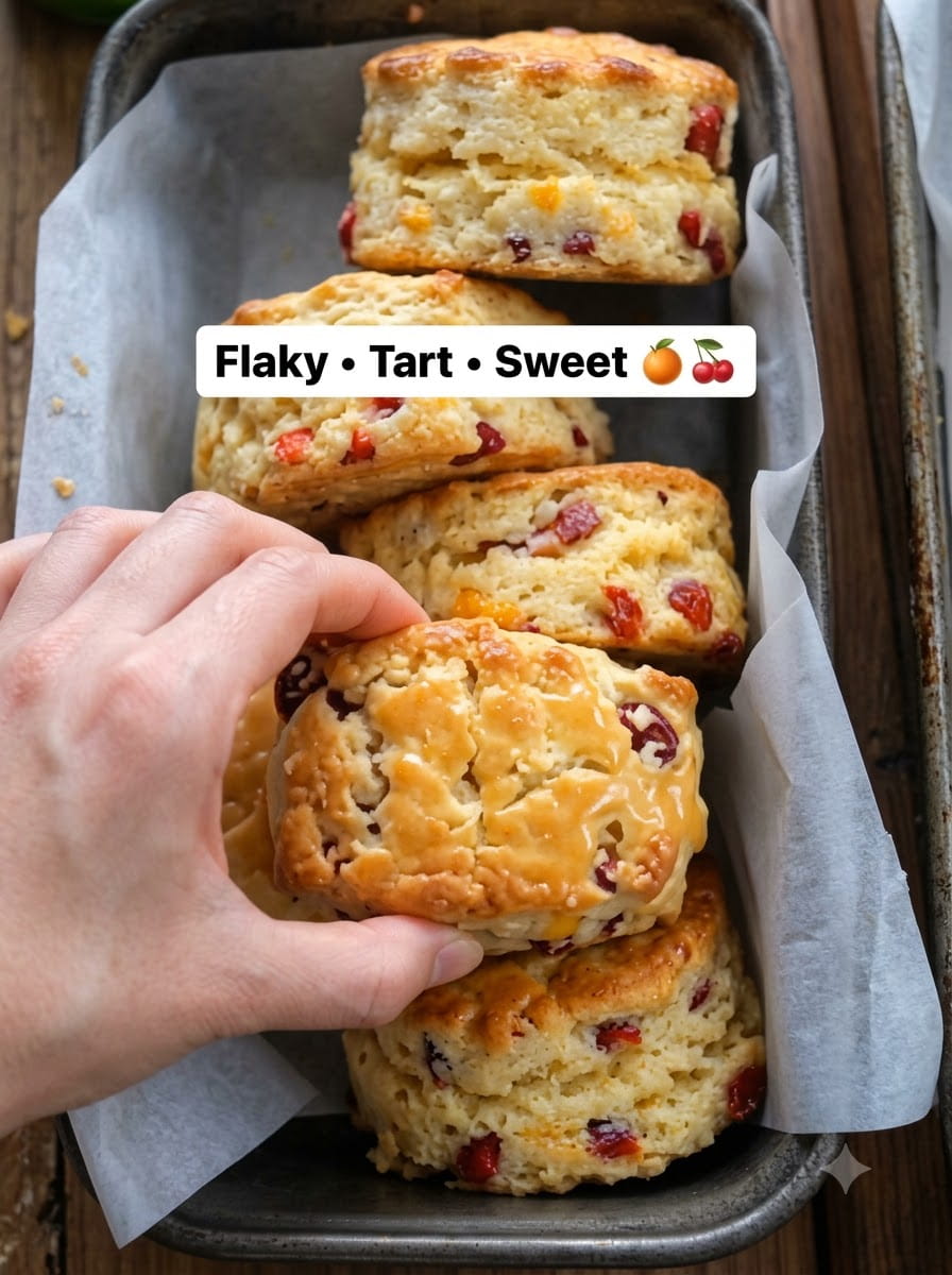 Cranberry Orange Scones
