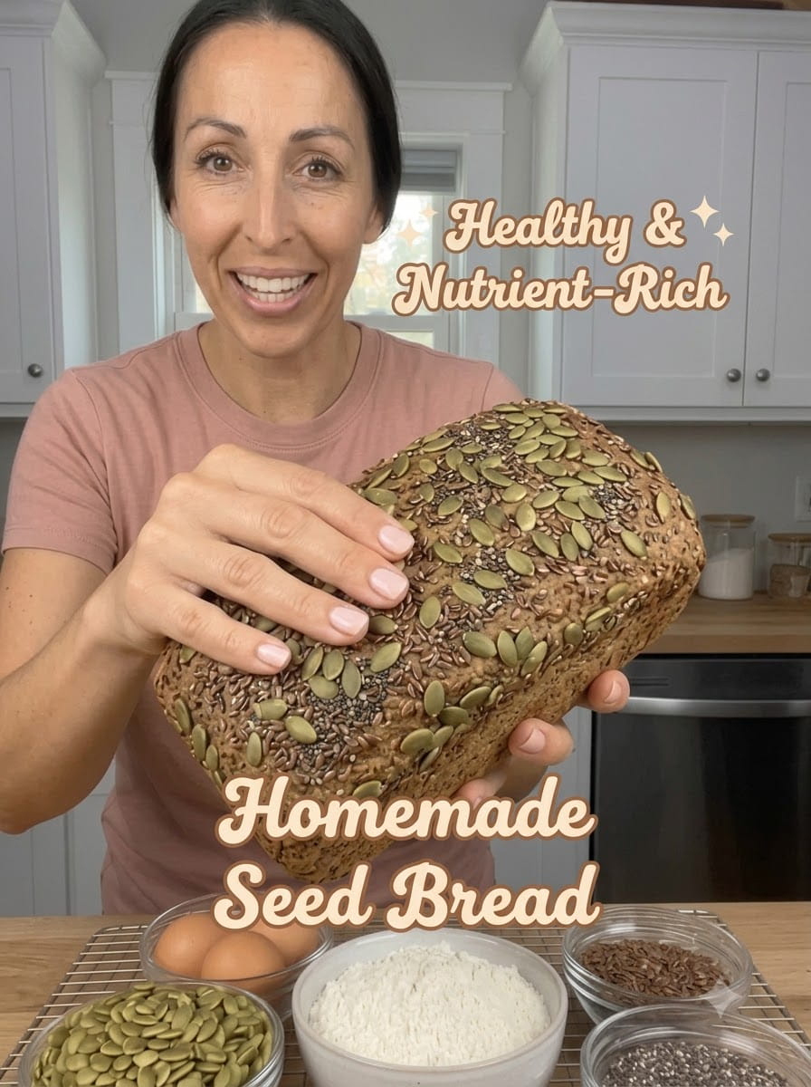 Homemade Seed Bread | Healthy &amp; Nutritious Recipe