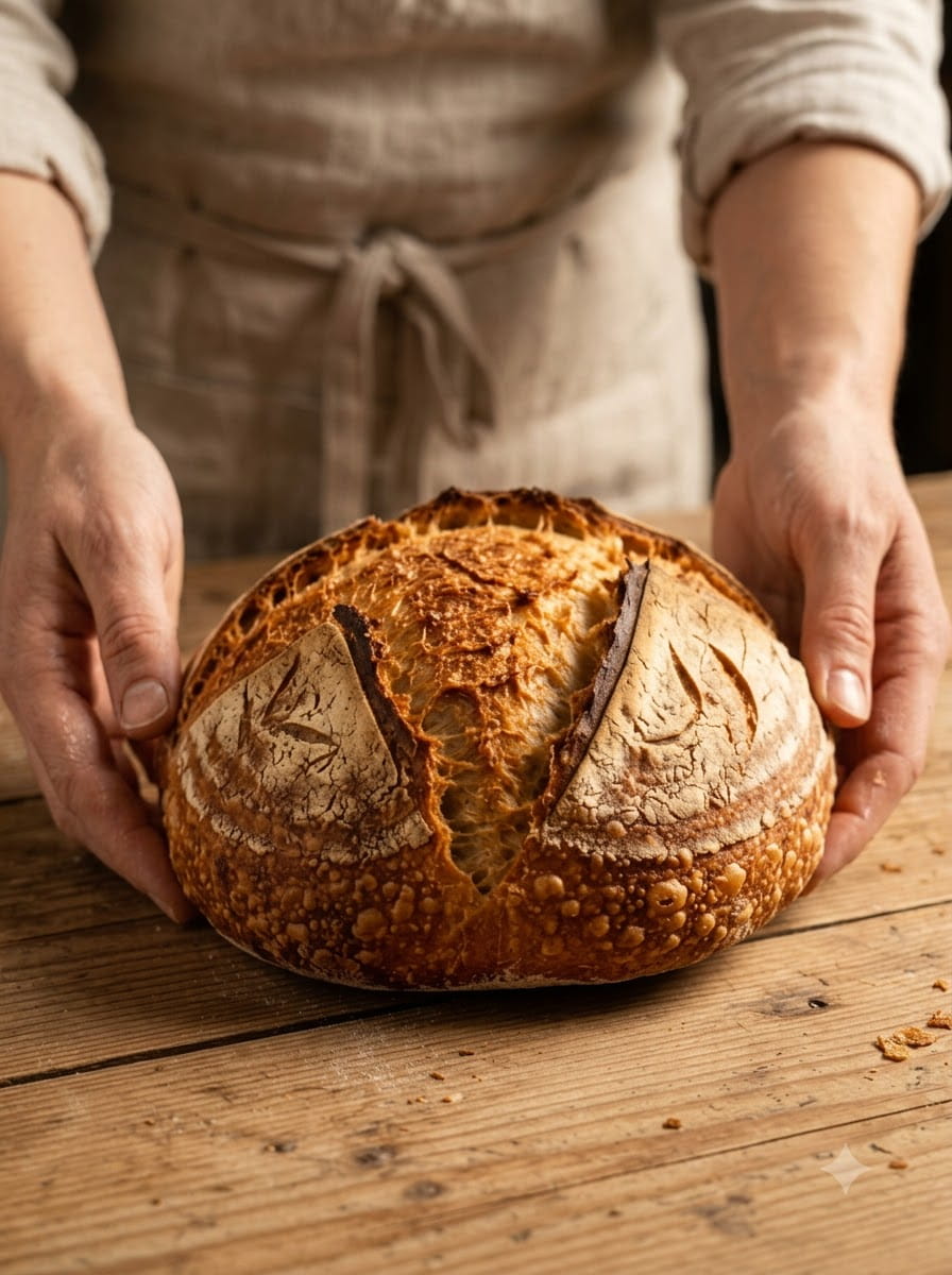Easy Homemade Sourdough Bread