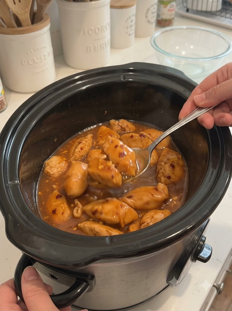 Slow Cooker Orange Chicken