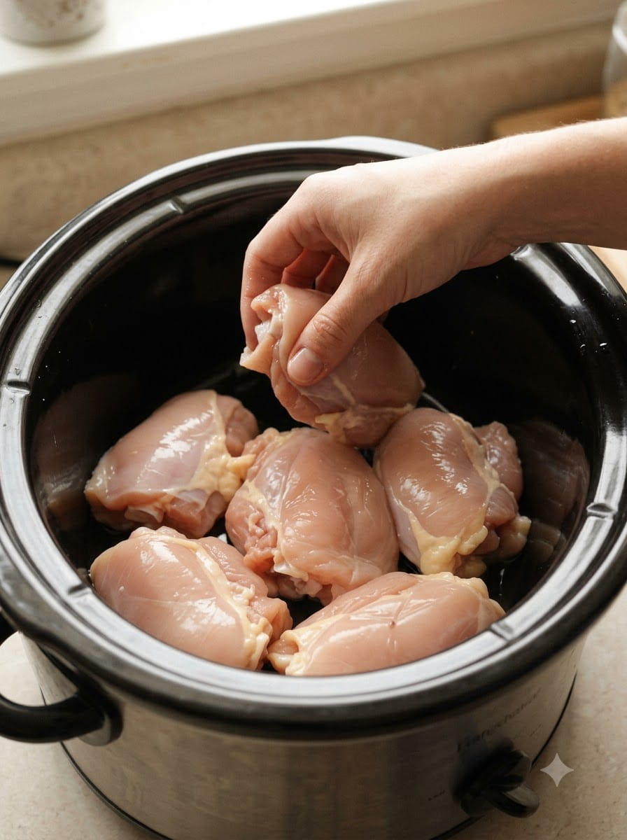 Slow Cooker Honey Garlic Chicken