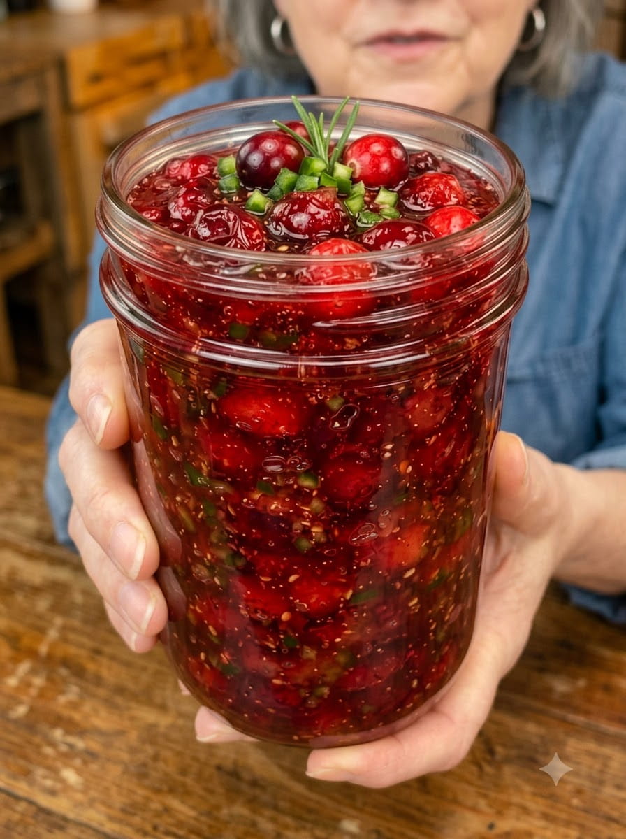 Cranberry Jalapeño Pepper Jelly