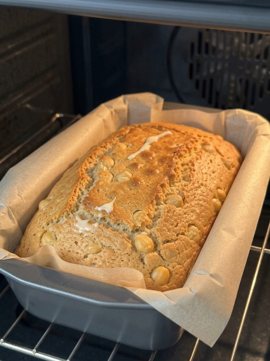 Easy 3-Ingredient Chickpea Bread