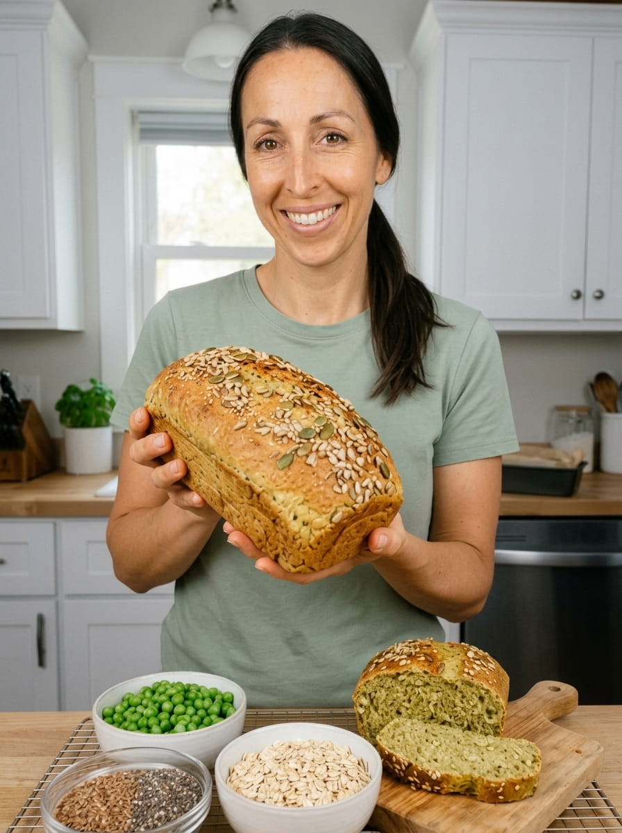 High-Protein Pea Bread