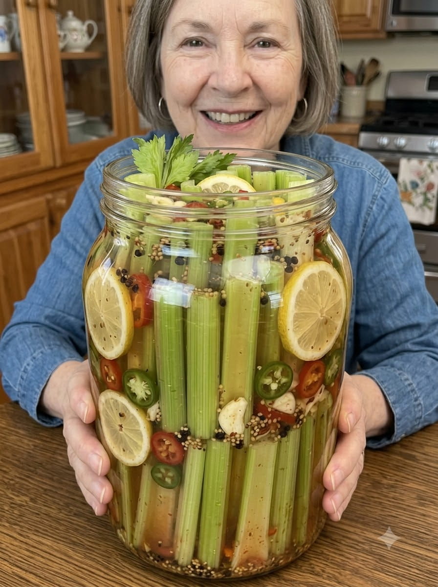 Bloody Mary Pickled Celery